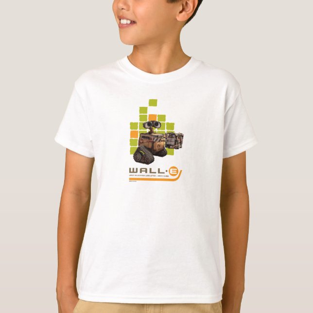 Disney WALL-E Giving Metal T-Shirt (Front)