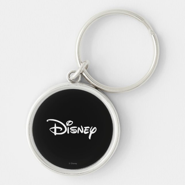 Disney White Logo Keychain (Front)