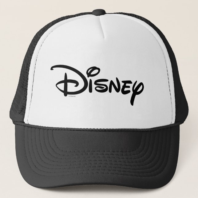 Disney White Logo Trucker Hat (Front)
