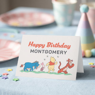 Disney Winnie the Pooh Birthday Card
