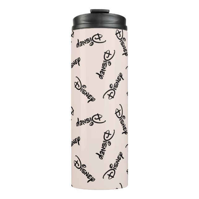 Disney Word Logo Pattern Thermal Tumbler (Front)