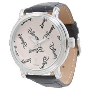Disney Word Logo Pattern Watch