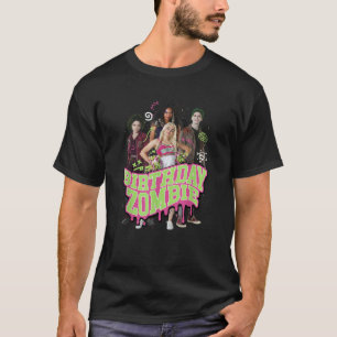 Disney Zombies Birthday Zombie Group Poster T-Shirt