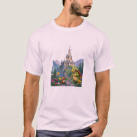 DISNEYLAND ON WHITE T -SHIRT