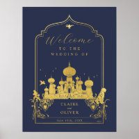 Disney's Aladdin Wedding Welcome