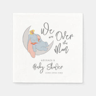 Disney's Dumbo Over the Moon - Baby Shower Napkin