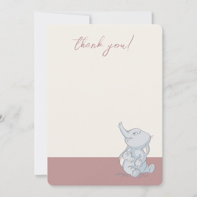 Disney's Dumbo | Over the Moon - Thank You Card (Front)