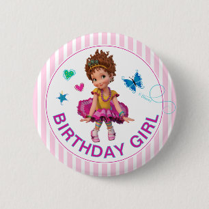 Disney's Fancy Nancy Girl's Birthday 2 Inch Round Button