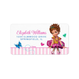 Disney's Fancy Nancy Girl's Birthday Label