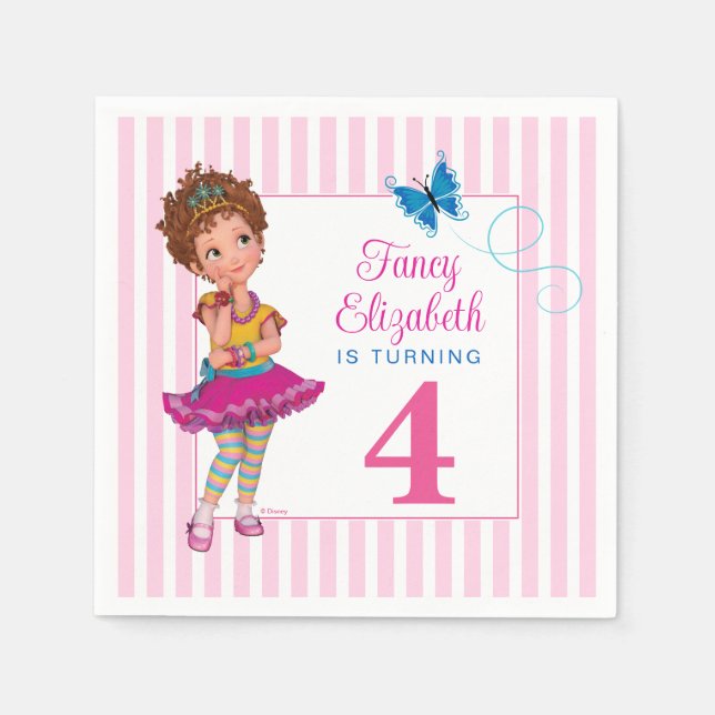 Disney's Fancy Nancy Girl's Birthday Napkin (Front)