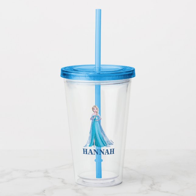 Disney's Frozen Birthday Party Favour Acrylic Tumbler (Front)