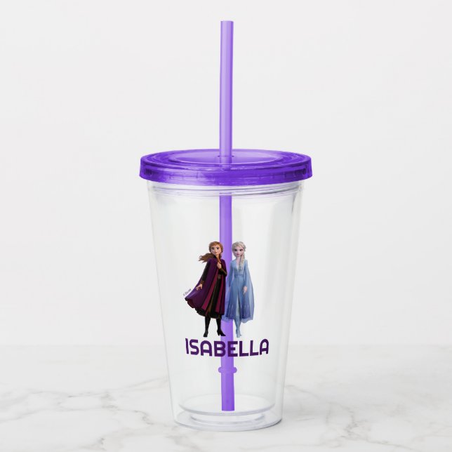 Disney's Frozen Birthday Party Favour Acrylic Tumbler (Front)