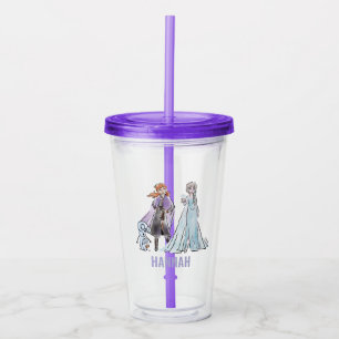 Disney's Frozen Girl's Birthday Party Favour Acrylic Tumbler