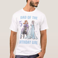 Disney's Frozen Snowflake Dad of the Birthday Girl