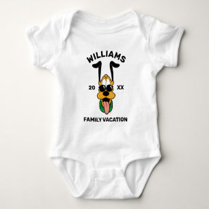 Disney's Goofy Custom Family Vacation Baby Bodysuit