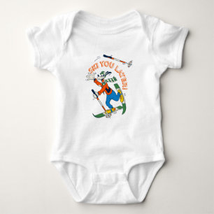 Disney's Goofy   Ski You Later Baby Bodysuit