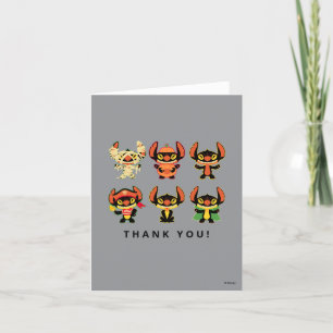 Disney's Halloween Birthday Thank You Card