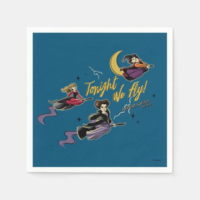 Disney's Hocus Pocus Halloween Party Napkin (Front)