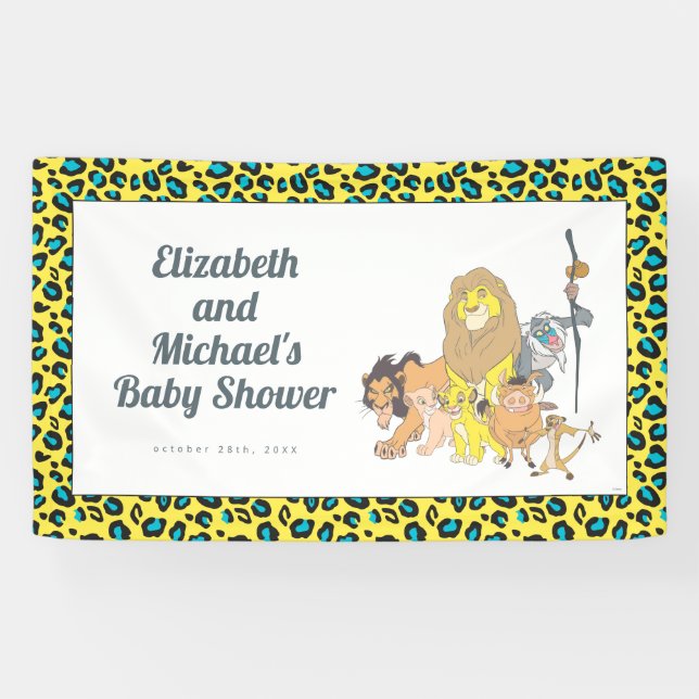 Disney's Lion King Baby Shower Banner (Horizontal)