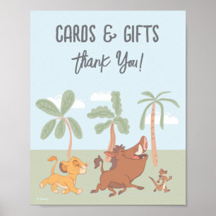 Disney's Lion King Jungle Safari Birthday Poster