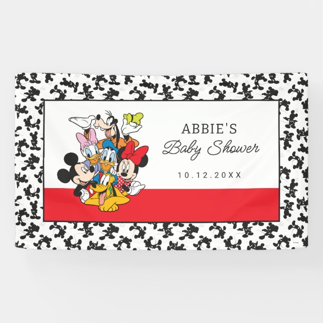 Disney's Mickey and Friends Baby Shower Banner (Horizontal)