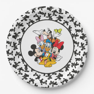 Disney's Mickey and Friends Baby Shower Paper Plate