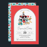 Disney's Mickey and Friends Kid's Birthday Invitation<br><div class="desc">Bring the magic of Mickey and his pals to your next birthday celebration with our customizable birthday invitations! Whether you're throwing a bash for a little one or a grown-up Disney enthusiast, these invitations are sure to set the tone for a memorable event. Featuring Mickey Mouse, Minnie Mouse, Donald Duck,...</div>