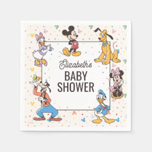 Disney's Mickey Mickey & Friends Baby Shower Napkin