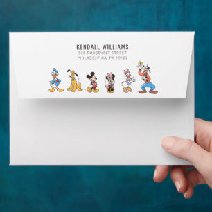 Disney's Mickey Mickey & Friends Birthday Envelope