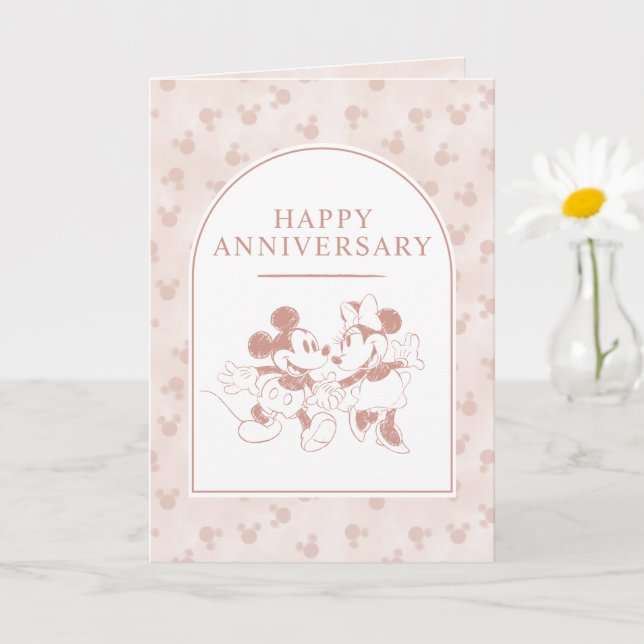 Disney's Mickey & Minnie Mouse Pink Card (Small Plant)