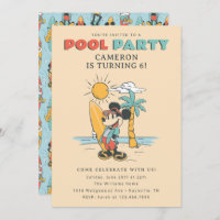 Disney's Mickey Mouse | Summer Pool Party Birthday