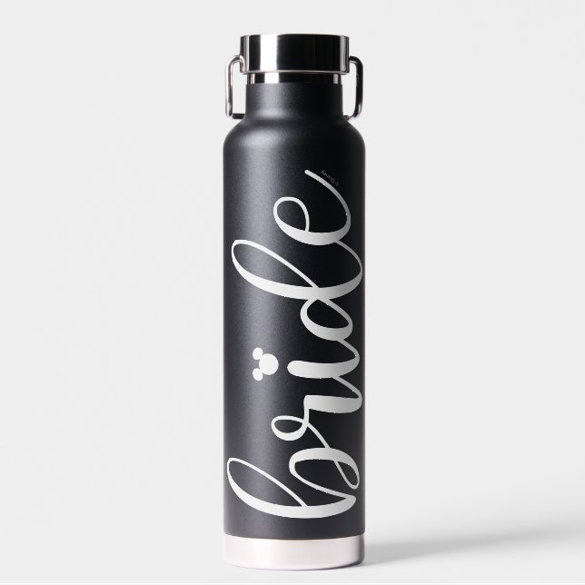 Disney's Minnie Mouse Bride Script Water Bottle (Front)