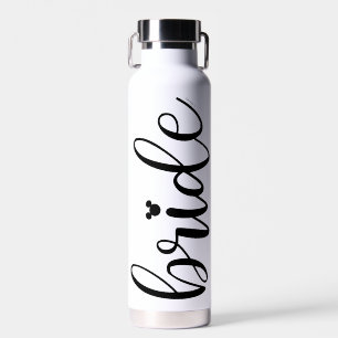 Disney's Minnie Mouse Bride Script Water Bottle