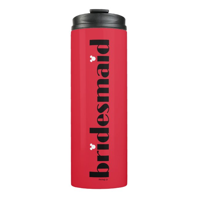 Disney's Minnie Mouse Bridesmaid Thermal Tumbler (Front)