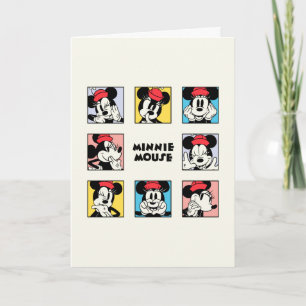Disney's Minnie Mouse Grid Card