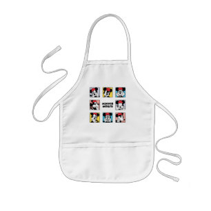 Disney's Minnie Mouse Grid Kids Apron