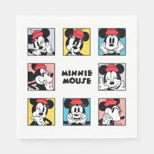 Disney's Minnie Mouse Grid Napkin