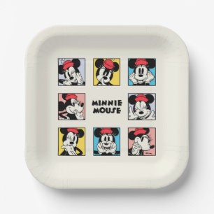 Disney's Minnie Mouse Grid Paper Plate