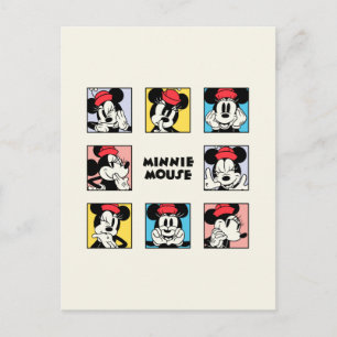 Disney's Minnie Mouse Grid Postcard