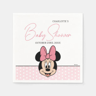 Disney's Minnie Mouse   Polka Dot Baby Shower Napkin