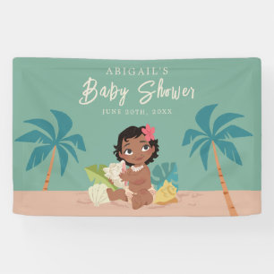 Disney's Moana Baby Shower Banner