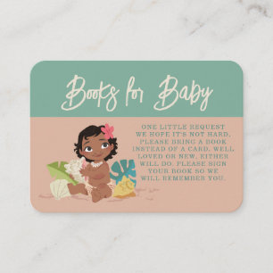 Disney's Moana Baby Shower Books for Baby Place Card