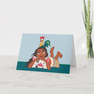Disney's Moana   Moana & Friends Card