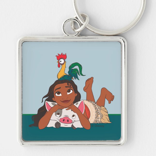 Disney's Moana | Moana & Friends Keychain (Front)