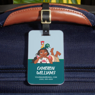 Disney's Moana   Moana & Friends Luggage Tag