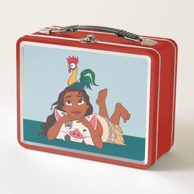 Disney's Moana | Moana & Friends Metal Lunch Box (Front)