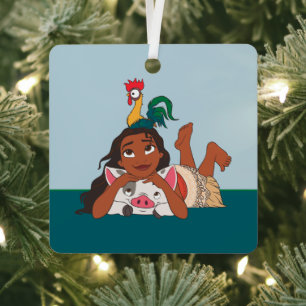 Disney's Moana   Moana & Friends Metal Ornament