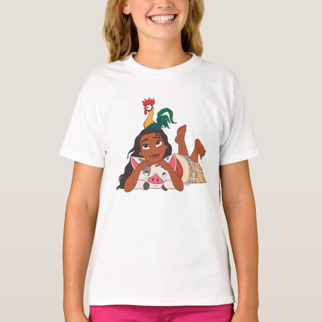 Disney's Moana | Moana & Friends T-Shirt (Front)