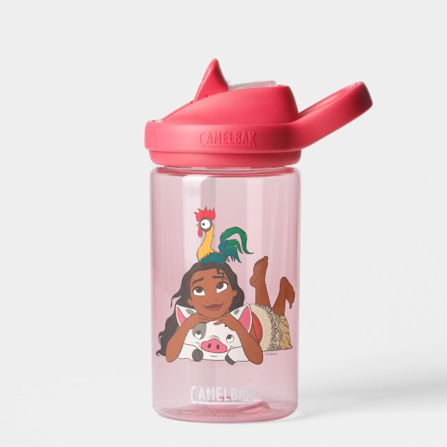 Disney's Moana | Moana & Friends Water Bottle (Left)