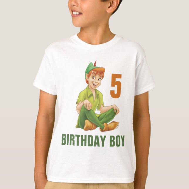 Disney's Peter Pan Birthday T-Shirt (Front)